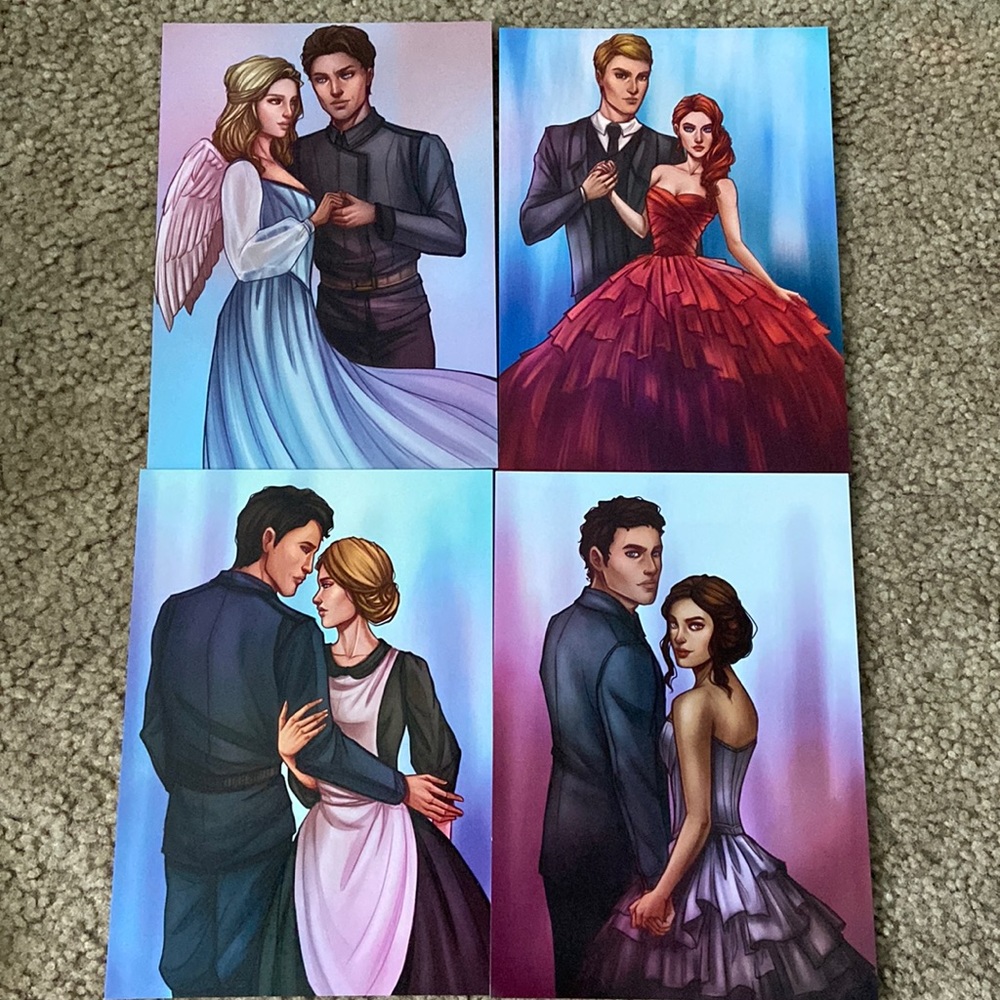 The Selection Inspired Character Art Prints